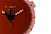 Armbanduhr Swatch in Bioplastik SB03R100 - SB03R100